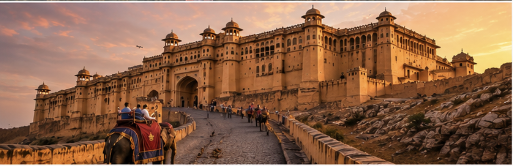 Amber Fort night
